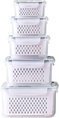 Large Fridge Food Storage Container Set by Ronanemon