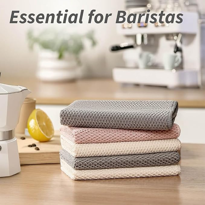 Barista Towel, Microfiber Cleaning Cloths, Espresso Machine Accessories - Image 7