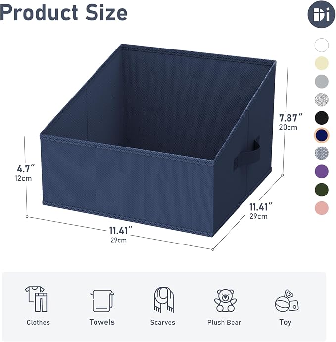DIMJ Closet Storage Bins 12 Pack - Image 5