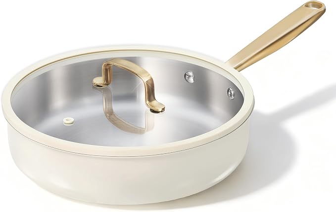 CAROTE 10" Stainless Steel Frying Pan by CAROTE