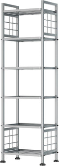 GIOTORENT 6-Wire Standing Storage Shelf, Metal Shelving Unit Pantry Rack by GIOTORENT