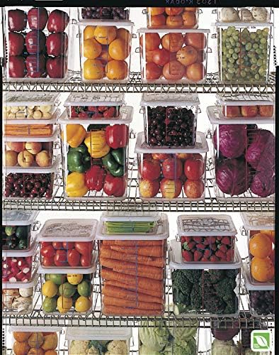 Rubbermaid Commercial Products Plastic Space Saving Square Food Storage Container, 18 Quart, Clear, for Kitchen/Sous Vide/Food Prep - Image 6