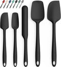 Coukre Silicone Spatula Set of 5, High Temperature Resistant, Food Grade by Coukre