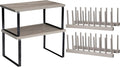Marsui 4 Pcs Kitchen Organizer Accessories Set Cabinet Organizer Shelf and by Marsui