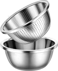 Colander 304 Stainless Steel 4-quart by Gulex