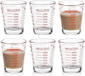 SAIAOKJ Shot Glasses Measuring Cup Set 6 Pack Espresso Shot Glasses Liquid by SAIAOKJ