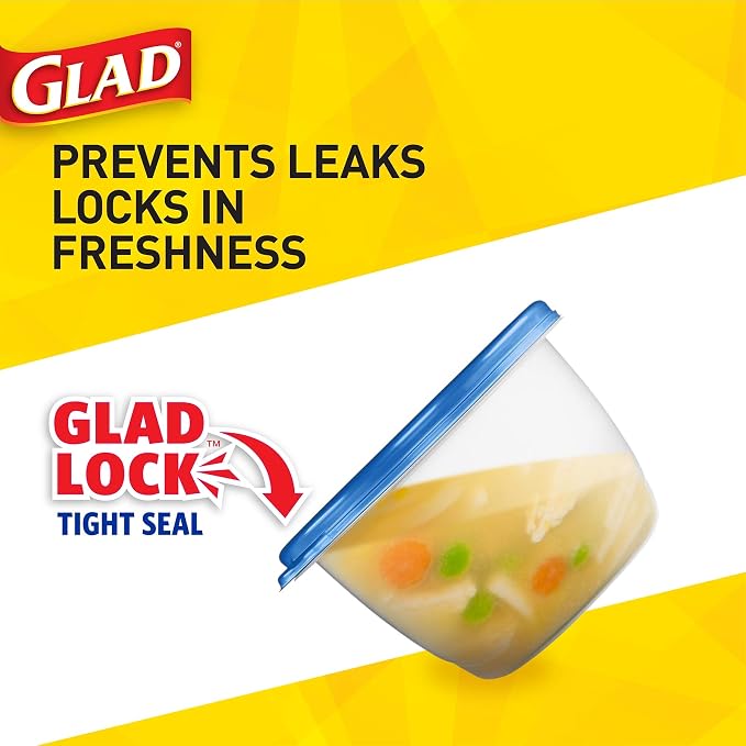 Glad GladWare Medium Rectangle Food Storage Containers - Image 5