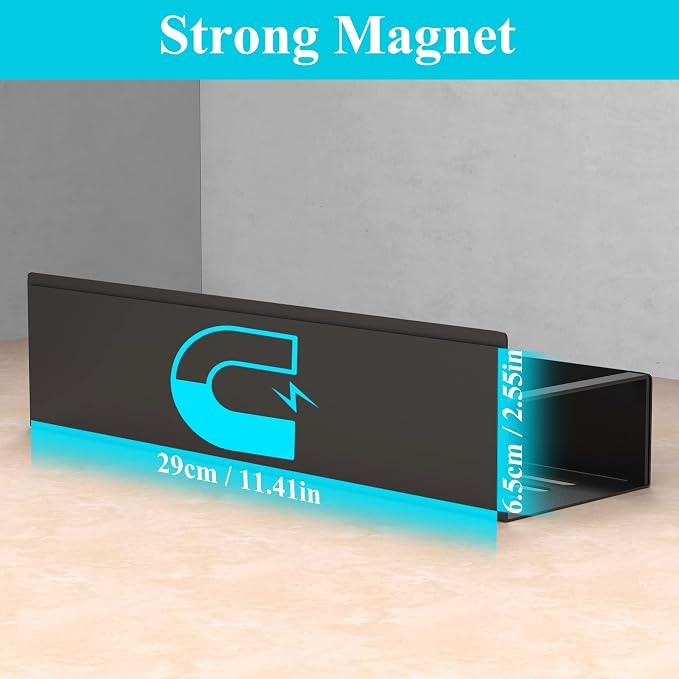 HuggieGems 2 Pack Magnetic Spice Storage Rack Organizer - Image 3