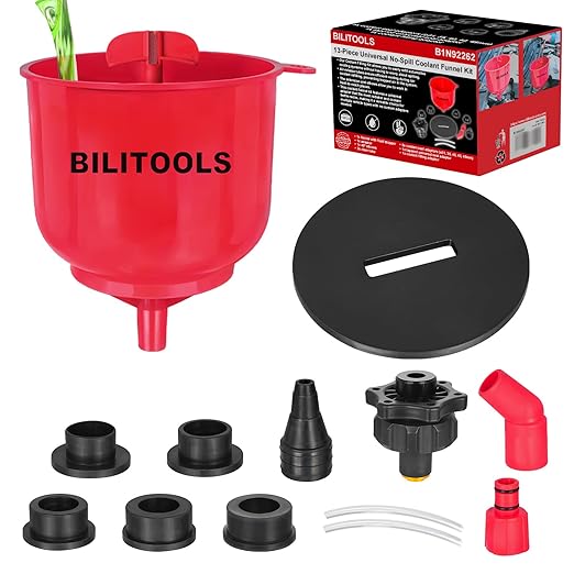 BILITOOLS Universal Coolant Funnel Kit by BILITOOLS