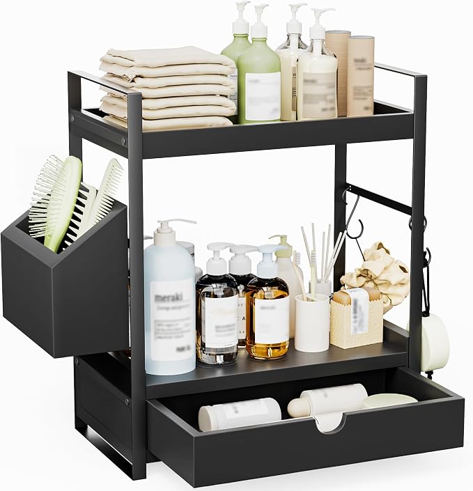 2-Tier Bathroom Counter Organizer by Unknown
