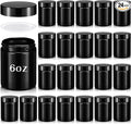 Domensi 24 Pcs Bulk 6oz Glass Jars by Domensi