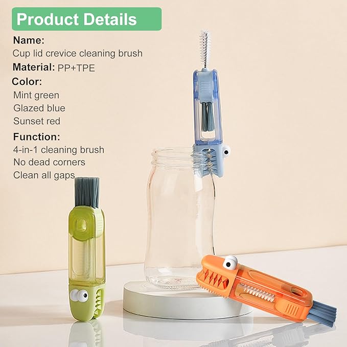 4 in 1 Cup Lid Cleaning Brush - Image 6
