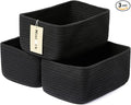 MiniArk Small Storage Baskets for Organizing | Closet Organizer Bins | Shelf by MiniArkStorageBasketsHome