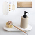 Instant Dry Sink Caddy Organizer – Water Absorbing Stone Tray by RIOMZY
