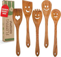 MFC 5-Piece Wooden Cooking Spoons by MyFancyCraft