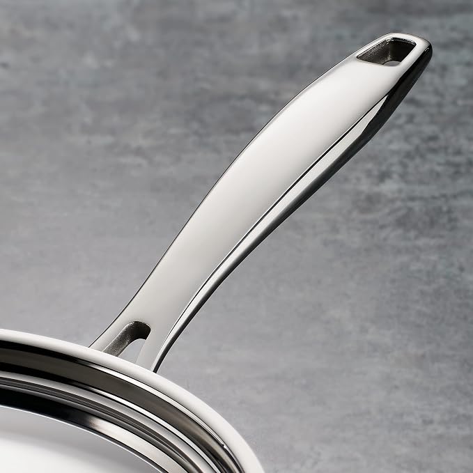 Tramontina Signature Tri-Ply Clad Stainless Steel 11-Inch Square Grill Pan - Image 5