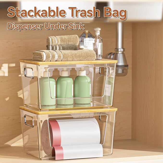 spospo 4 Pack Trash Bag Holder - Image 6