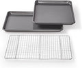 Chicago Metallic Professional Non-Stick Cookie and Jelly-Roll Pan Set by ChicagoMetallic