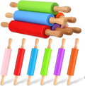 Dandat 6 Pcs Small Rolling Pin Kids 12 Inch Mini Silicone Rolling Pin by Dandat