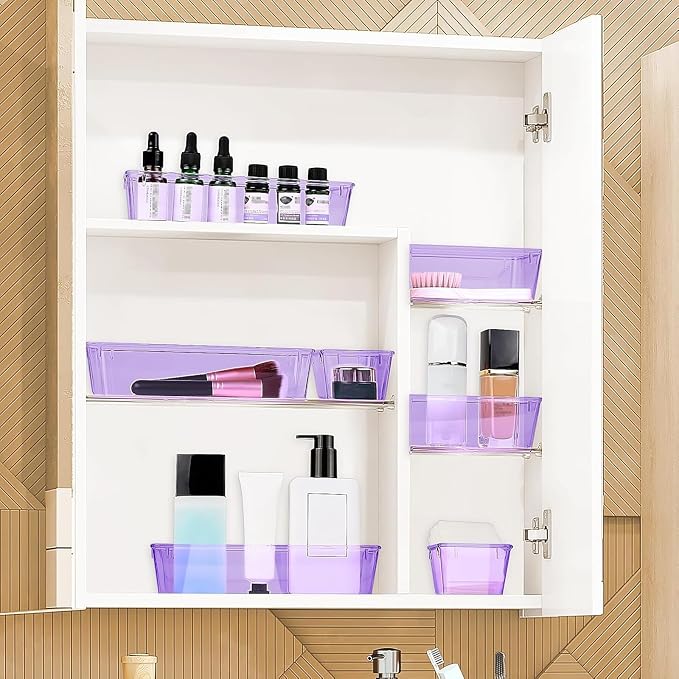 StorMiracle 25 PCS Drawer Organizer Set, 4 Varied Size Bathroom and kitchen - Image 6