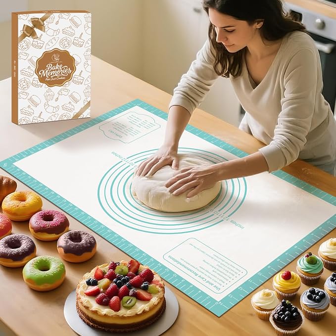 Non stick Pastry Mat, Dough Mat by MimekitchenKitchenHelper