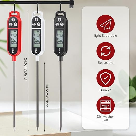 Copkim 12 Pcs Instant Read Meat Thermometer - Image 2