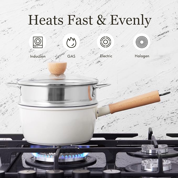 ROCKURWOK Ceramic Nonstick Sauce Pan - Image 6