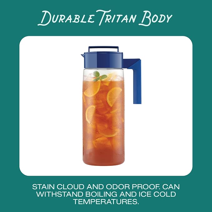 Takeya Patented and Airtight Pitcher Made in the USA, 2 Quart - Image 4