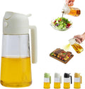 2 In 1 Oil Dispenser And Oil Sprayer, 16 Oz/470 Ml Oil Dispenser by Unknown