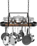 Hanging Pot Rack, 32-Inch Ceiling Pot Rack by Chloraeon