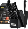 McCook® Knife Sets, German Stainless Steel Knife Block Sets by McCook
