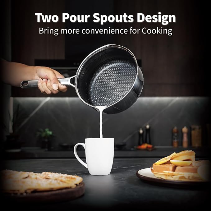 Hybrid Nonstick 2 QT Saucepan - Image 2