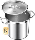 STOCKPOT 20 Quart Soup Pot by STOCKPOT