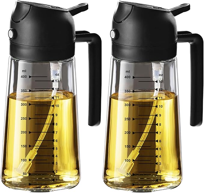 TrendPlain 16oz/470ml Glass Olive Oil Sprayer by TrendPlain