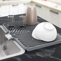 Silicone Dish Drying Mat for Kitchen Counter, Dish Drying Rack Matt by JOOKKI