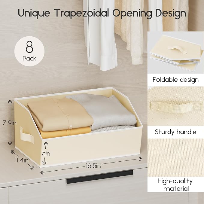 Homsorout Large Closet Organizers and Storage Bins - Image 2