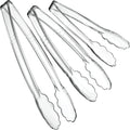 PlasticPro Clear Serving Tongs Combo Set by PLASTICPRO