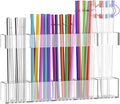 9.5” Large Acrylic Straw Holder by Rycid