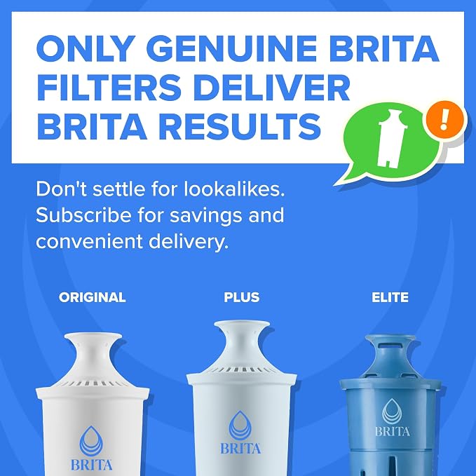 Brita Small 6 Cup Water Filter Pitcher, 1 BritaPlus Filter - Image 9