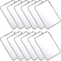 Mimorou 12 Pcs Baking Sheet Stainless Steel Cookie Sheet Small Metal Pans by Mimorou