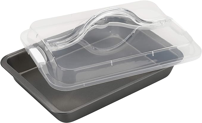 GoodCook Everyday Nonstick Steel Bake-N-Take Oblong Pan, 9 x 13 Inch by GoodCook