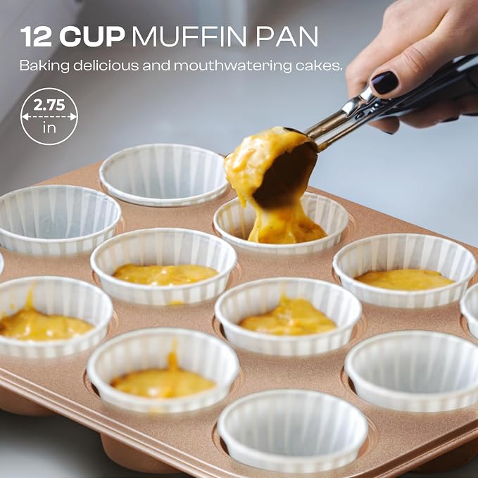 12-Piece Nonstick Bakeware Set - Image 4