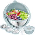 4 in 1 Colander with Mixing Bowl Set, Colander by STOCKPOT