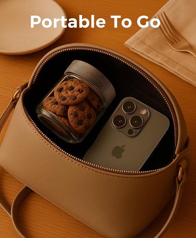 10oz 4 Pack Overnight Oats Containers - Image 7