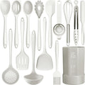 AOTHOD Silicone Cooking Utensils Set by Safeandsuitableforuse