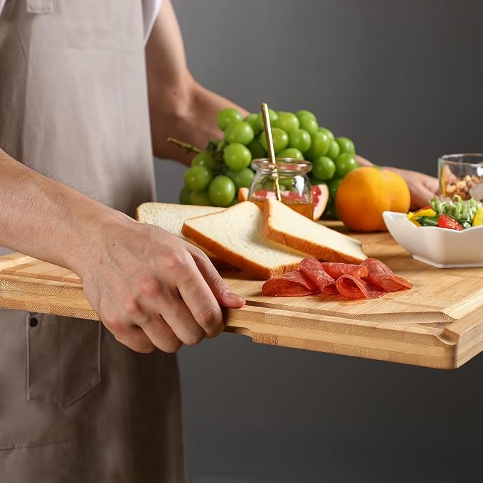 36 x 24 Extra Large Bamboo Cutting Board - Image 5
