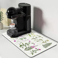 Bloss Kitchen Mat, Coffee Mat 12"x19", Coffee Bar/Maker Mat, Kitchen Counter by Bloss