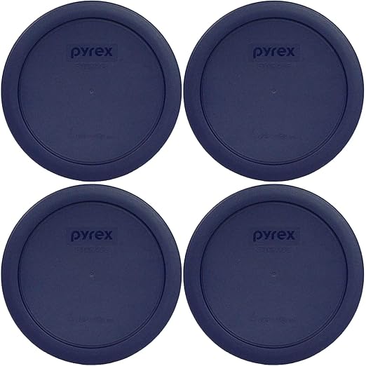 Pyrex 7201-PC 4 Cup Blue Food Storage Replacement Lid by Pyrex