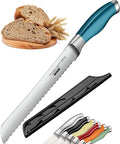 Orblue Serrated Bread Knife Ultra-Sharp Stainless Steel Professional Grade by Orblue