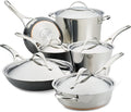 Anolon Stainless Steel & Hard Anodized Aluminum, Cookware Set by Anolon